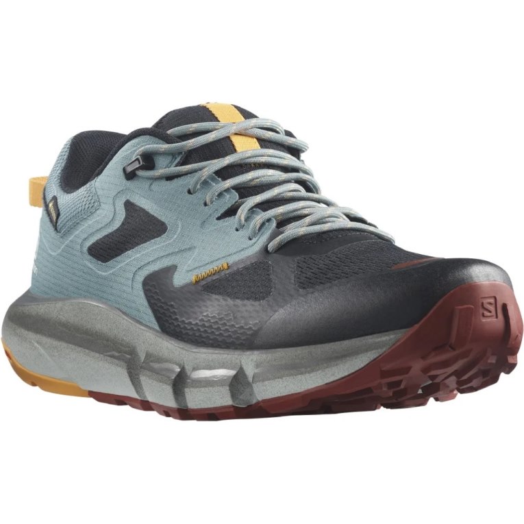 Salomon Predict Hike GTX Men's Hiking Shoes Turquoise / Black | CA 48P37